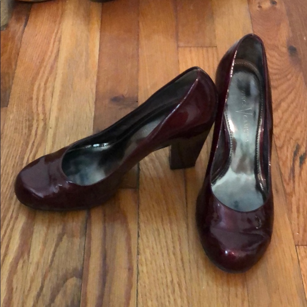 Red Patent Leather Heels